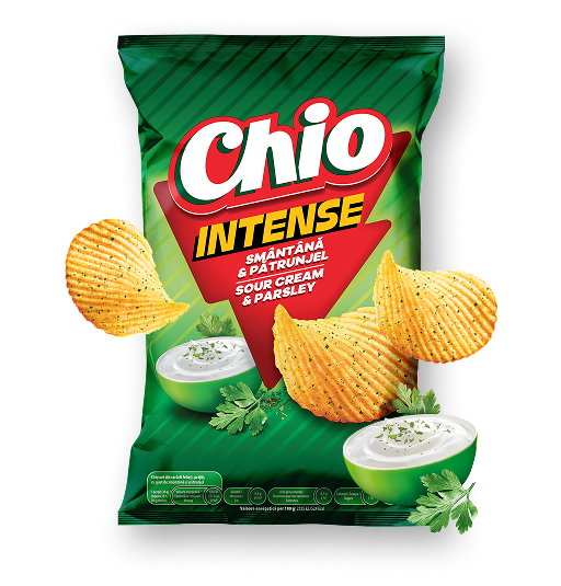 CHIPSURI INTENSE CU SMÂNTÂNĂ ȘI IERBURI