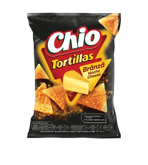 TORTILLAS NACHO CHEESE