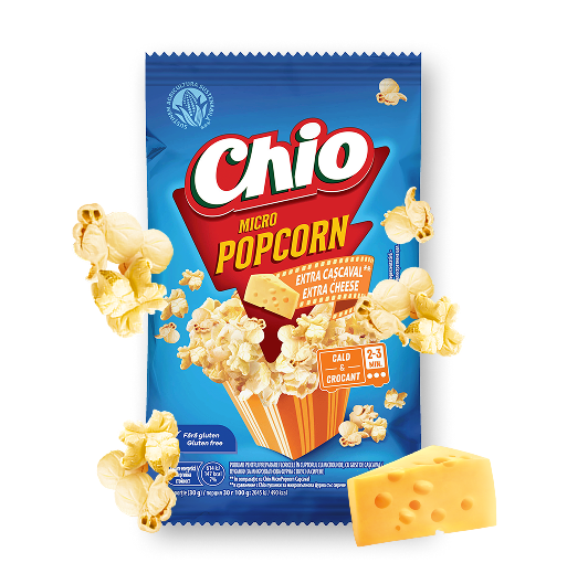 POPCORN MICROUNDE CU EXTRA CAȘCAVAL