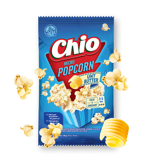 POPCORN MICROUNDE CU UNT