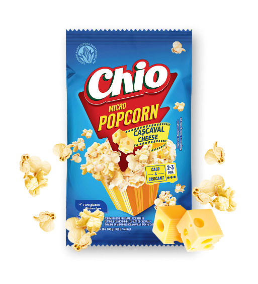 POPCORN MICROUNDE CU CAȘCAVAL
