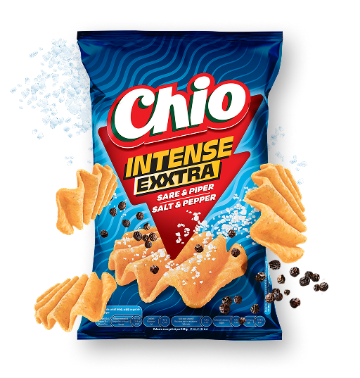 CHIPSURI EXXTRA INTENSE CU SARE ȘI PIPER