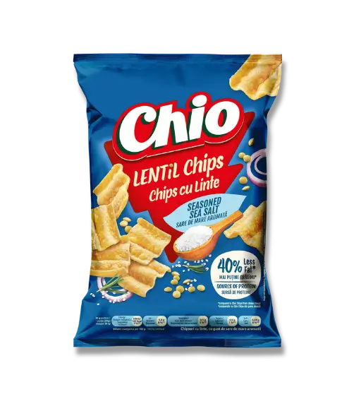 CHIO CHIPS LINTE CU SARE DE MARE