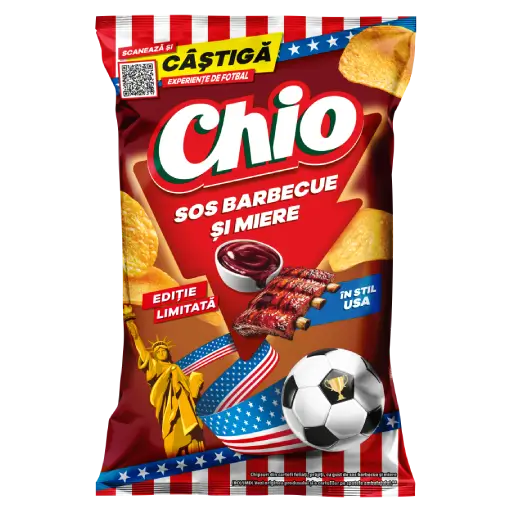 CHIO CHIPS SOS BARBECUE & MIERE